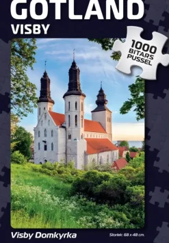 Svenskapussel : Gotland - Visby Domkyrka (1000)
