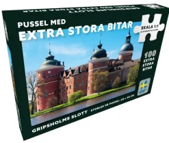 Svenskapussel : Gripsholms slott - extra stora bitar (100)