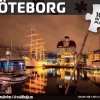 Svenskapussel : Göteborg - Landmärke i kvällsljus (1000)