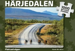 Svenskapussel : Härjedalen - Flatruetvägen (1000)