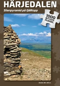 Svenskapussel : Härjedalen - Stenpyramin på Fjälltopp (1000)