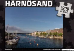 Svenskapussel : Härnösand - Segelbåtar (1000)