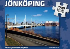 Svenskapussel : Jönköping - Munksjöbron och Spiran (1000)