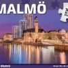 Svenskapussel : Malmö - Kväll i Malmö (1000)