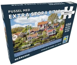 Svenskapussel : Skärgård - extra stora bitar (100)