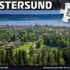 Svenskapussel : Östersund - Stad i grönt & blått (1000)