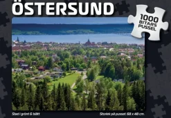 Svenskapussel : Östersund - Stad i grönt & blått (1000)