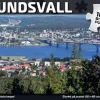 Svenskapussel : Sundsvall - Vy från Södra berget (1000)