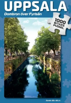 Svenskapussel : Uppsala - Dombron över Fyrisån (1000)