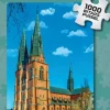 Svenskapussel : Uppsala - Uppsala Domkyrka (1000)