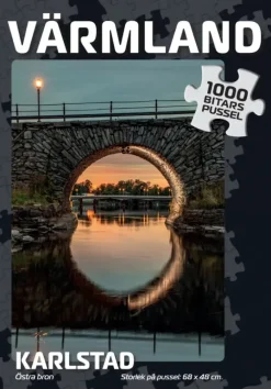 Svenskapussel : Värmland - Karlstad, Östra Bron (1000)