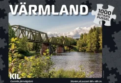 Svenskapussel : Värmland - Kil, Gunnita Järnvägsbro (1000)
