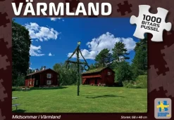 Svenskapussel : Värmland - Midsommar i Värmland (1000)