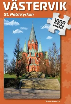 Svenskapussel : Västervik - St. Peri Kyrkan (1000)