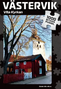 Svenskapussel : Västervik - Vita Kyrkan (1000)