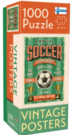 Tactic : Vintage Posters - Soccer Championship (1000)