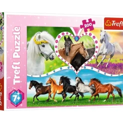 Trefl : Beautiful horses (200)