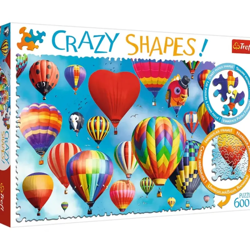 Trefl : Crazy Shapes! - Colourful Balloons (600)