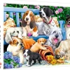 Trefl : Dogs in the Garden (1000)
