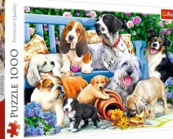 Trefl : Dogs in the Garden (1000)