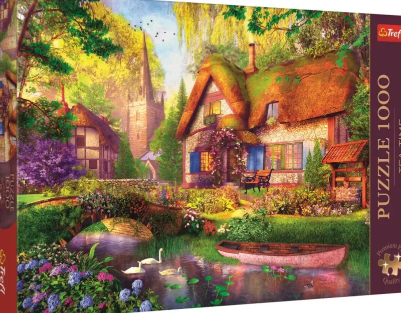 Trefl : Dominic Davison - Lovely Cottage in the Woods (1000)
