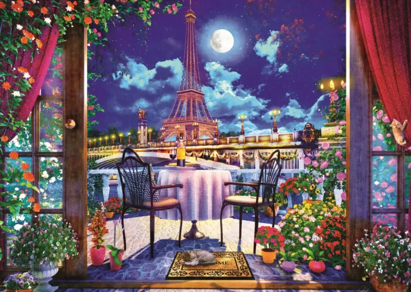 Trefl : Dominic Davison - Parisian Moonlight (1000)