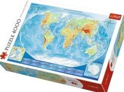 Trefl : Large Physical Map of the World (4000)