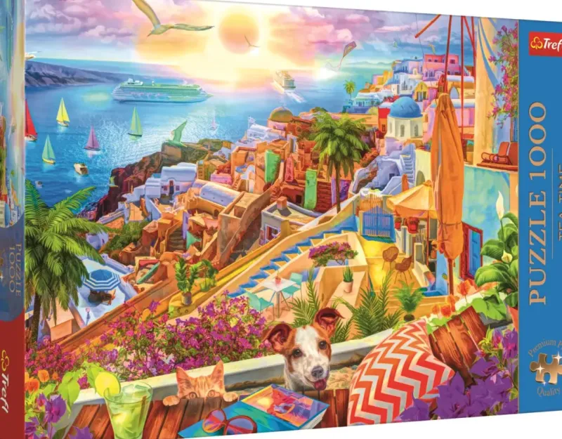Trefl : Lars Stewart - Visit Santorini (1000)
