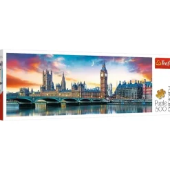 Trefl : Panorama - Big Ben and Palace of Westminister, London (500)