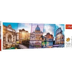 Trefl : Panorama - Traveling to Italy (500)