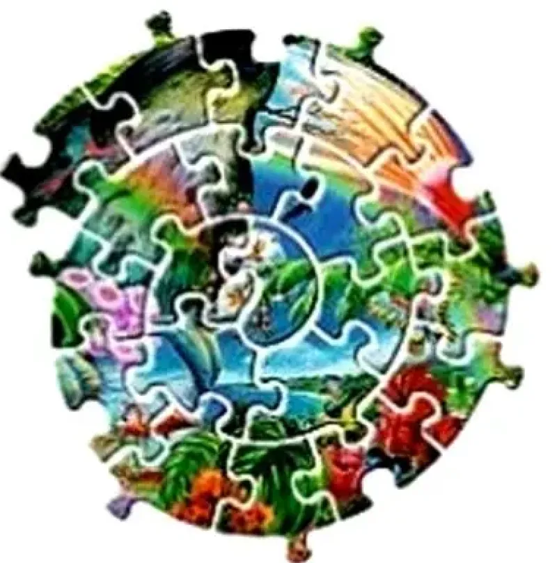 Trefl : Spiral Puzzle - Tropical Animals (1040)