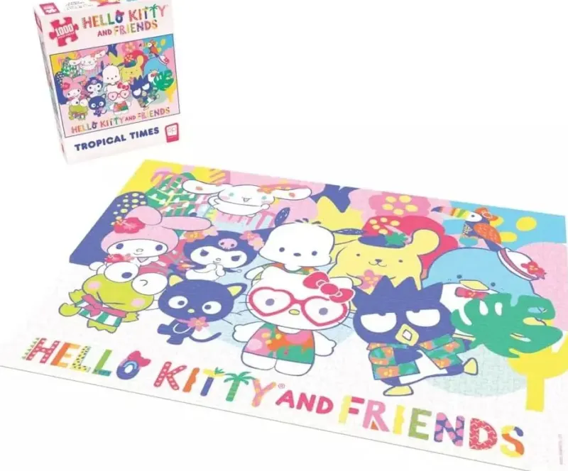 USAopoly : Hello Kitty and Friends - Tropical Times (1000)