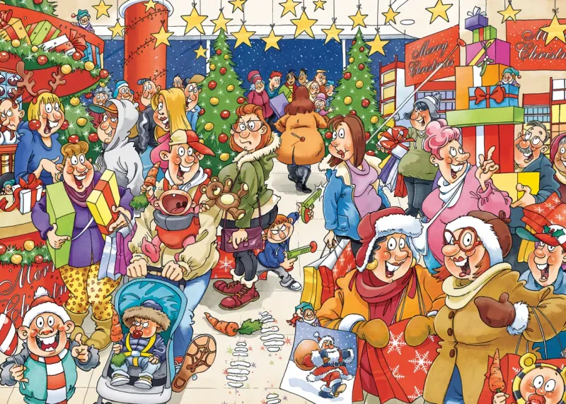 Jumbo Wasgij? Christmas #10: The Mystery Shopper! (1000)