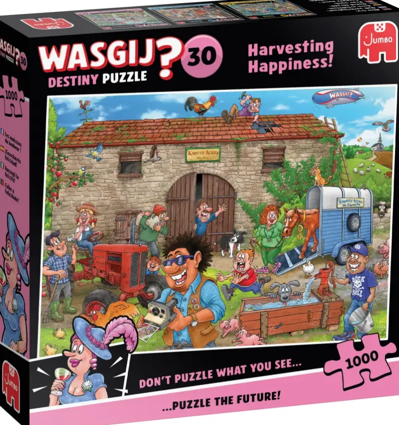 Jumbo Wasgij? Destiny #30: Harvesting Happiness! (1000)