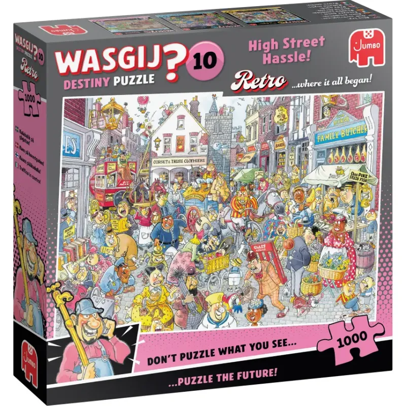 Jumbo Wasgij? Destiny #10: High Street Hassle (1000)