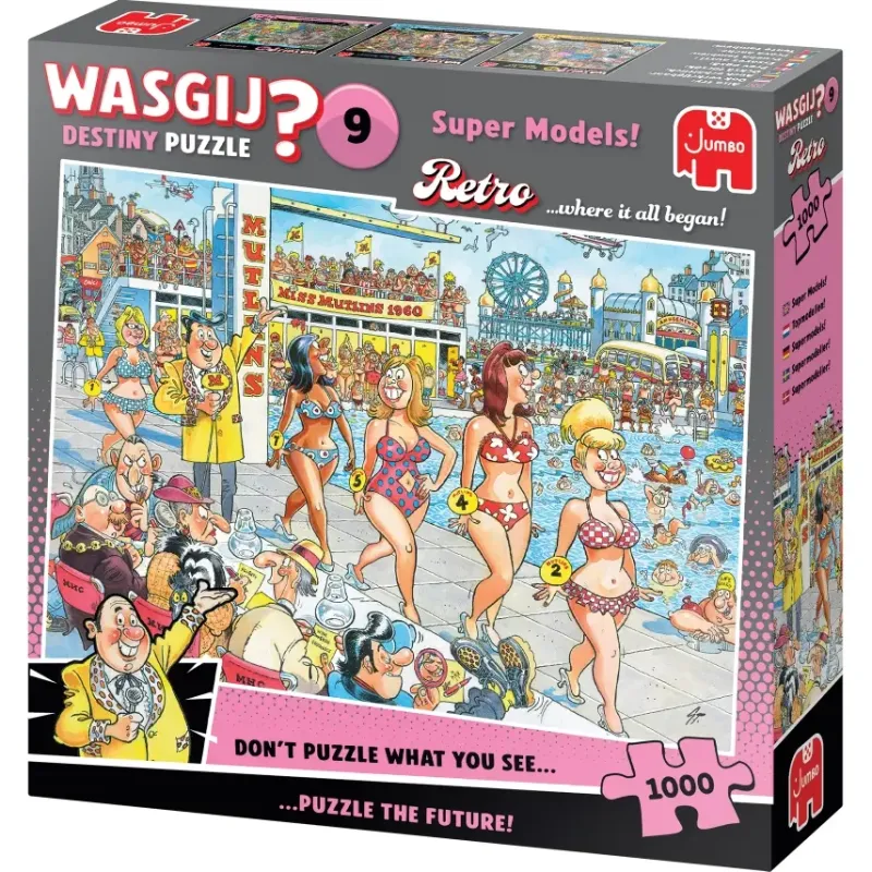 Jumbo Wasgij? Destiny #09: Super Models! (1000)
