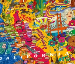 Water & Wines : California - Wine Puzzle (1000)