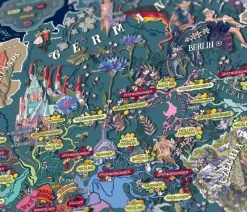 Water & Wines : Germany - Wine Puzzle (1000)