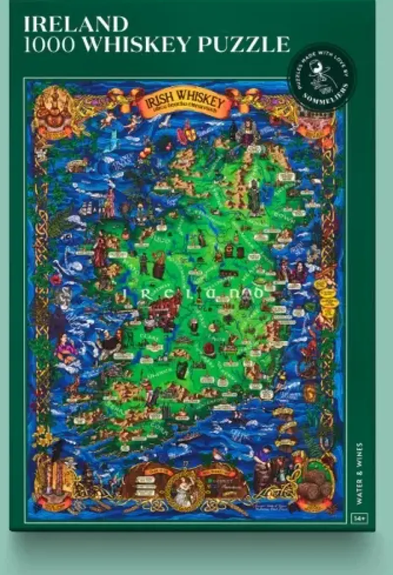 Water & Wines : Ireland - Whisky Puzzle (1000)