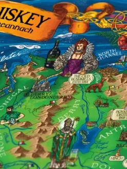 Water & Wines : Ireland - Whisky Puzzle (1000)