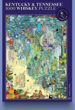 Water & Wines : Kentucky & Tennessee - Whisky Puzzle (1000)