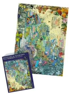 Water & Wines : Kentucky & Tennessee - Whisky Puzzle (1000)