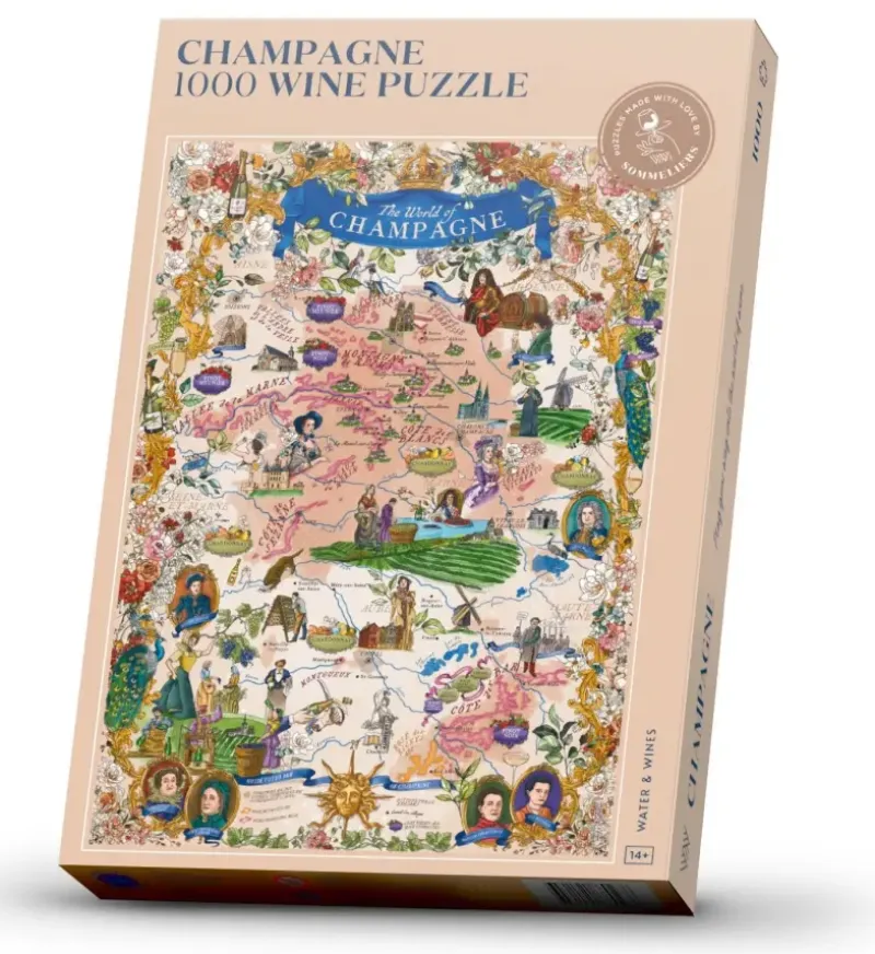 Water & Wines : The World of Champagne Puzzle (1000)