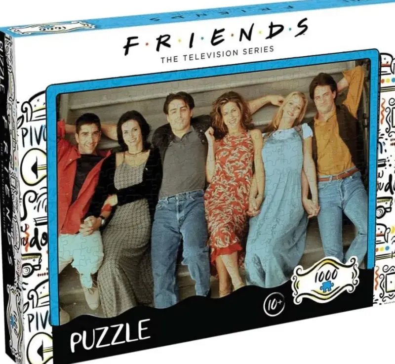 Winning Moves : Friends - Group Picture, Lying on the Stairs (1000)