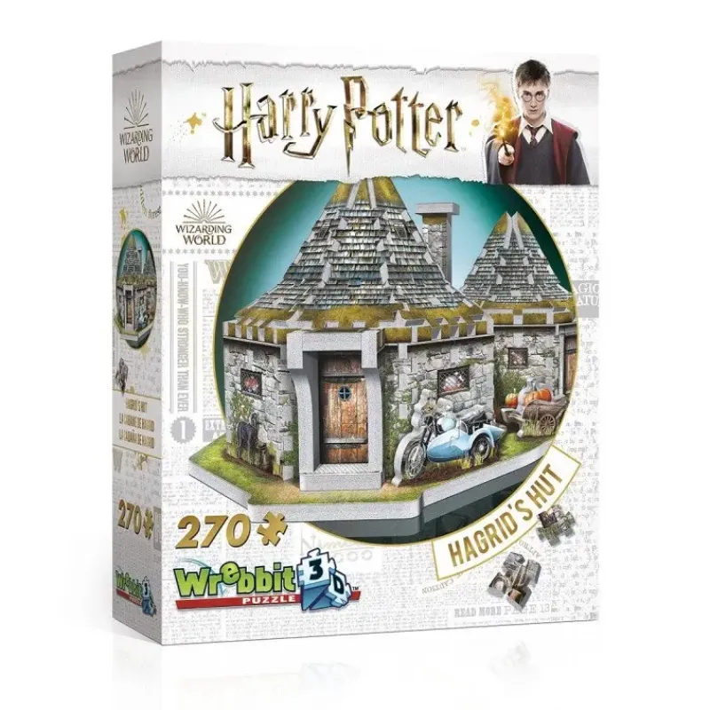 Wrebbit : 3D - Harry Potter, Hagrid's Hut (270)