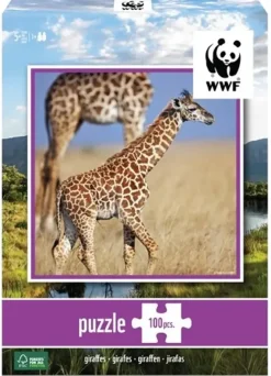 WWF Puzzle: Giraffes (100)